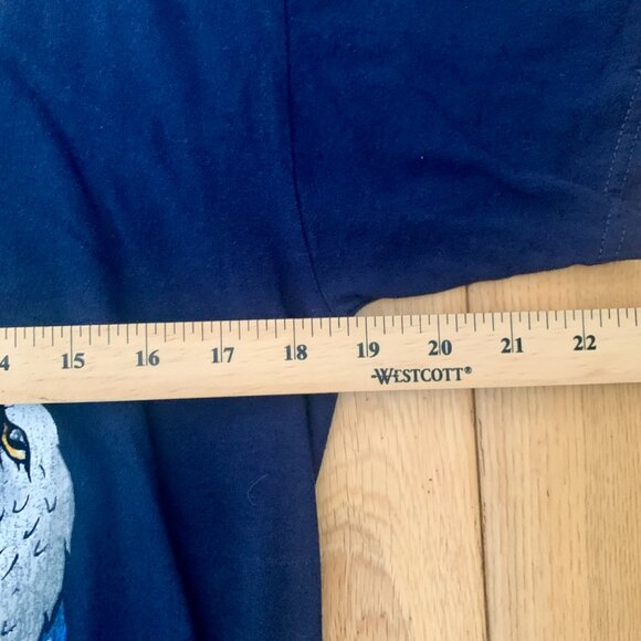 Vintage Y2K Uncle Sam Tee FOTL Freedom Eagle USA Men’s Medium Black America Flag - Picture 4 of 5